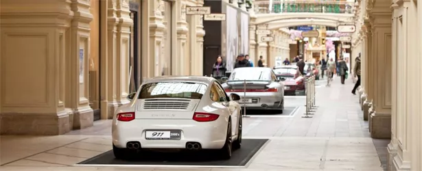 «Улица Porsche» в центре Москвы